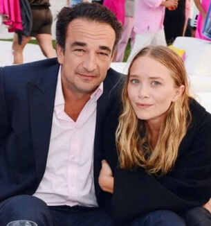 Olivier Sarkozy with his second wife Mary-Kate Olsen